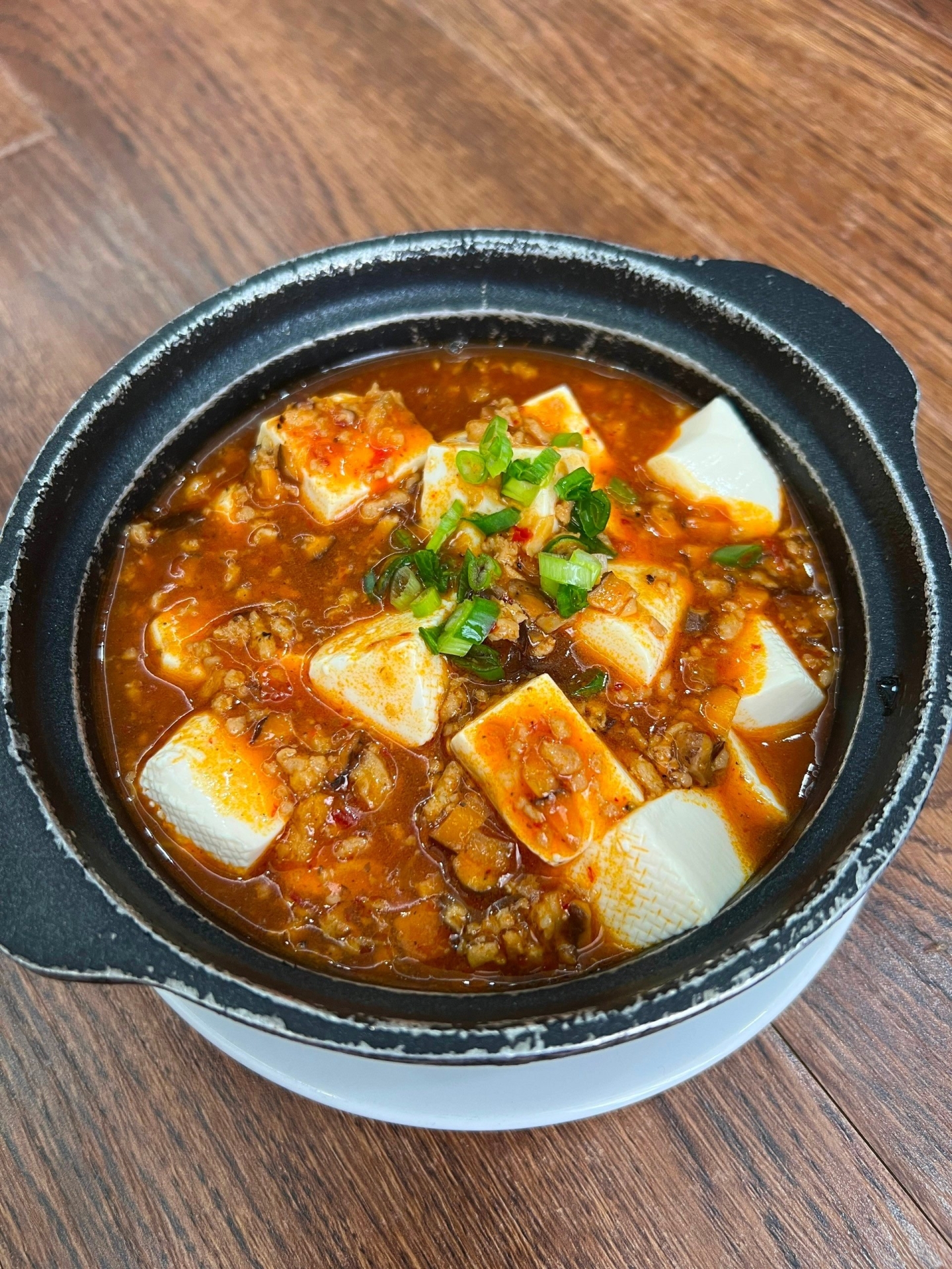 Đậu phụ non sốt cay